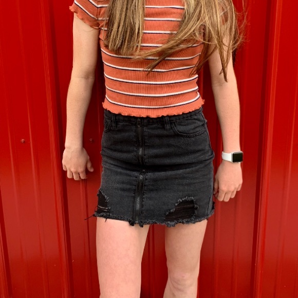 Black refuge skirt - Picture 6 of 6